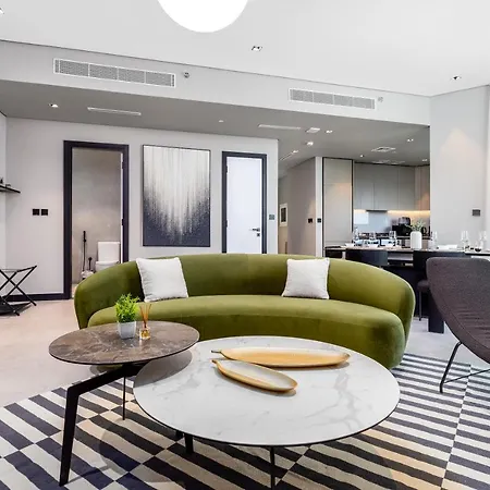 Waves Holiday Homes - 15 Northside, Tower 1, Two Bedroom دبي المظهر الخارجي الصورة