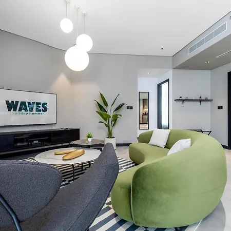 Waves Holiday Homes - 15 Northside, Tower 1, Two Bedroom دبي المظهر الخارجي الصورة