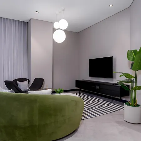 Waves Holiday Homes - 15 Northside, Tower 1, Two Bedroom دبي المظهر الخارجي الصورة