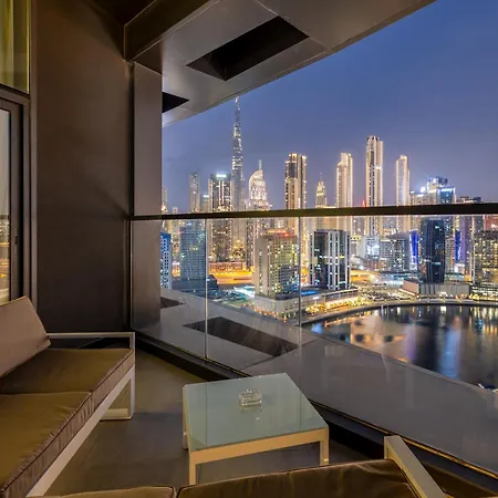 Waves Holiday Homes - 15 Northside, Tower 1, Two Bedroom دبي المظهر الخارجي الصورة