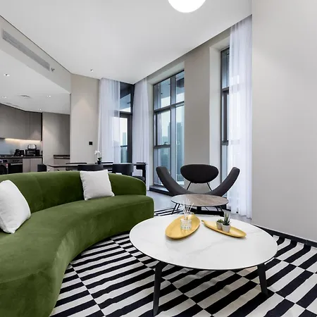 Waves Holiday Homes - 15 Northside, Tower 1, Two Bedroom دبي المظهر الخارجي الصورة